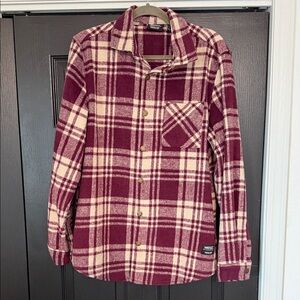 Plaid Shirt Jacket